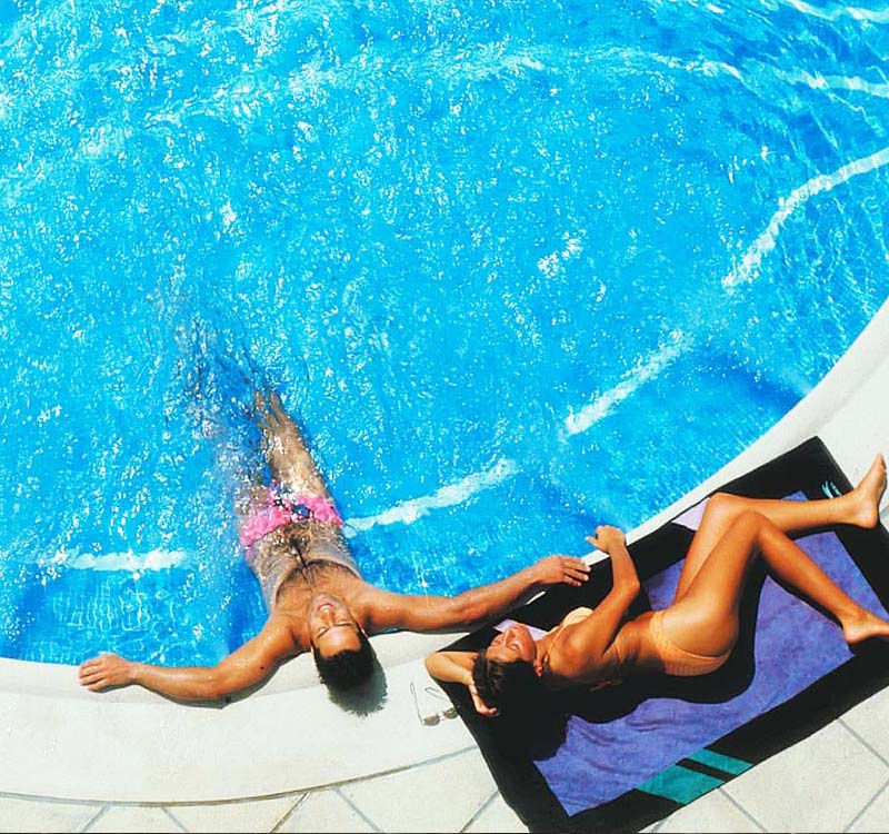 Swimming pool at the Hotel Ducale in Cattolica