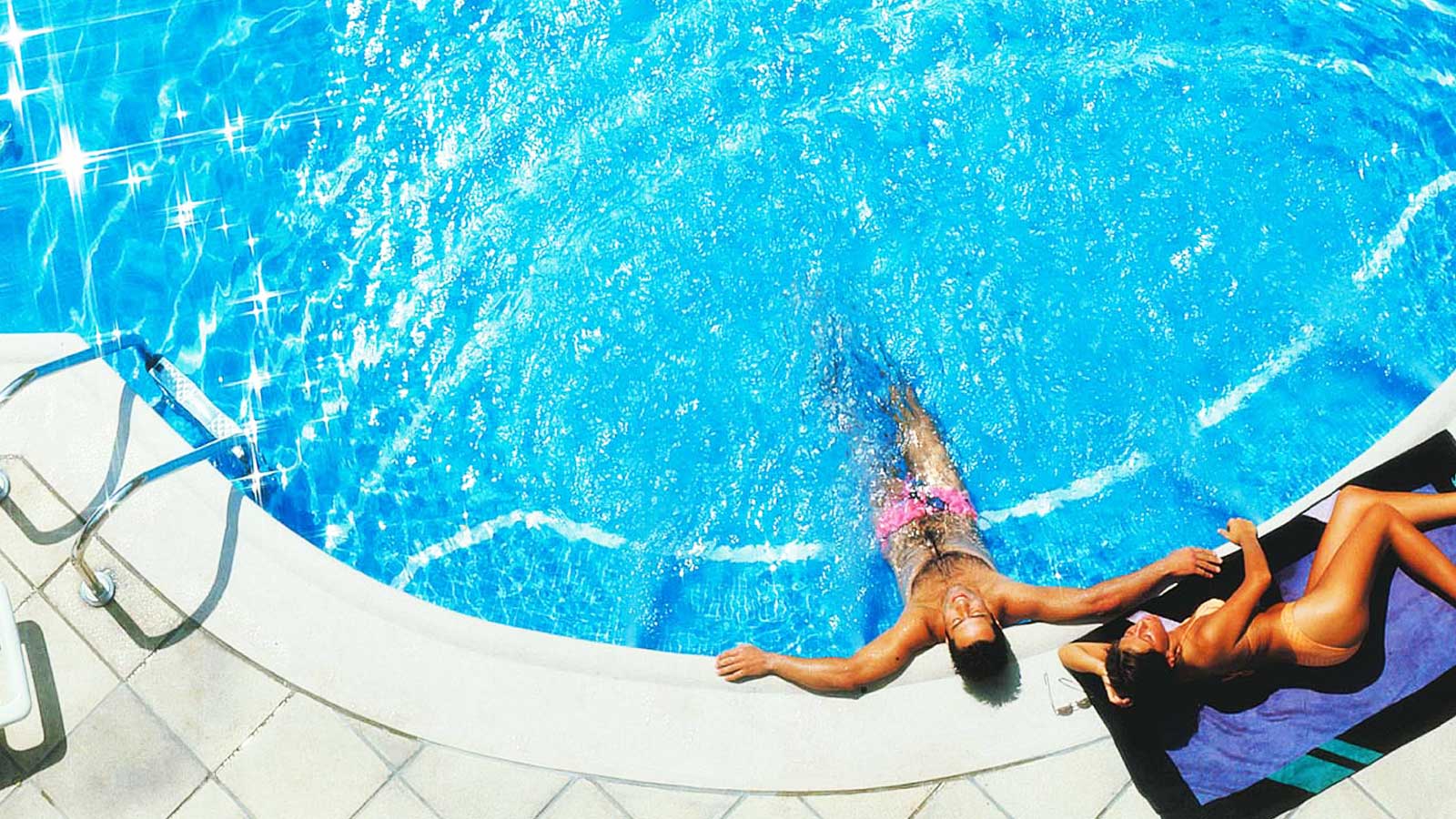 Swimming pool at the Hotel Ducale in Cattolica